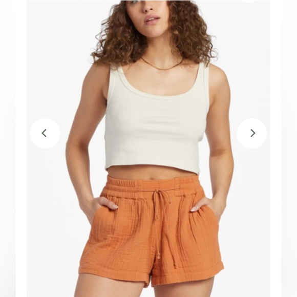 Billabong Women’s Shorts Day Tripper Toffee Sz L NWT - Picture 1 of 14